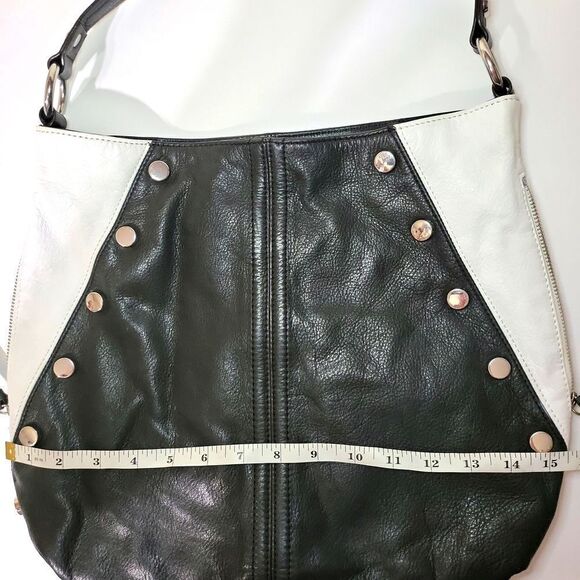 EUCBMAKOWSKY black and white all soft substantial genuine real leather AUTHENTIC - Picture 10 of 13